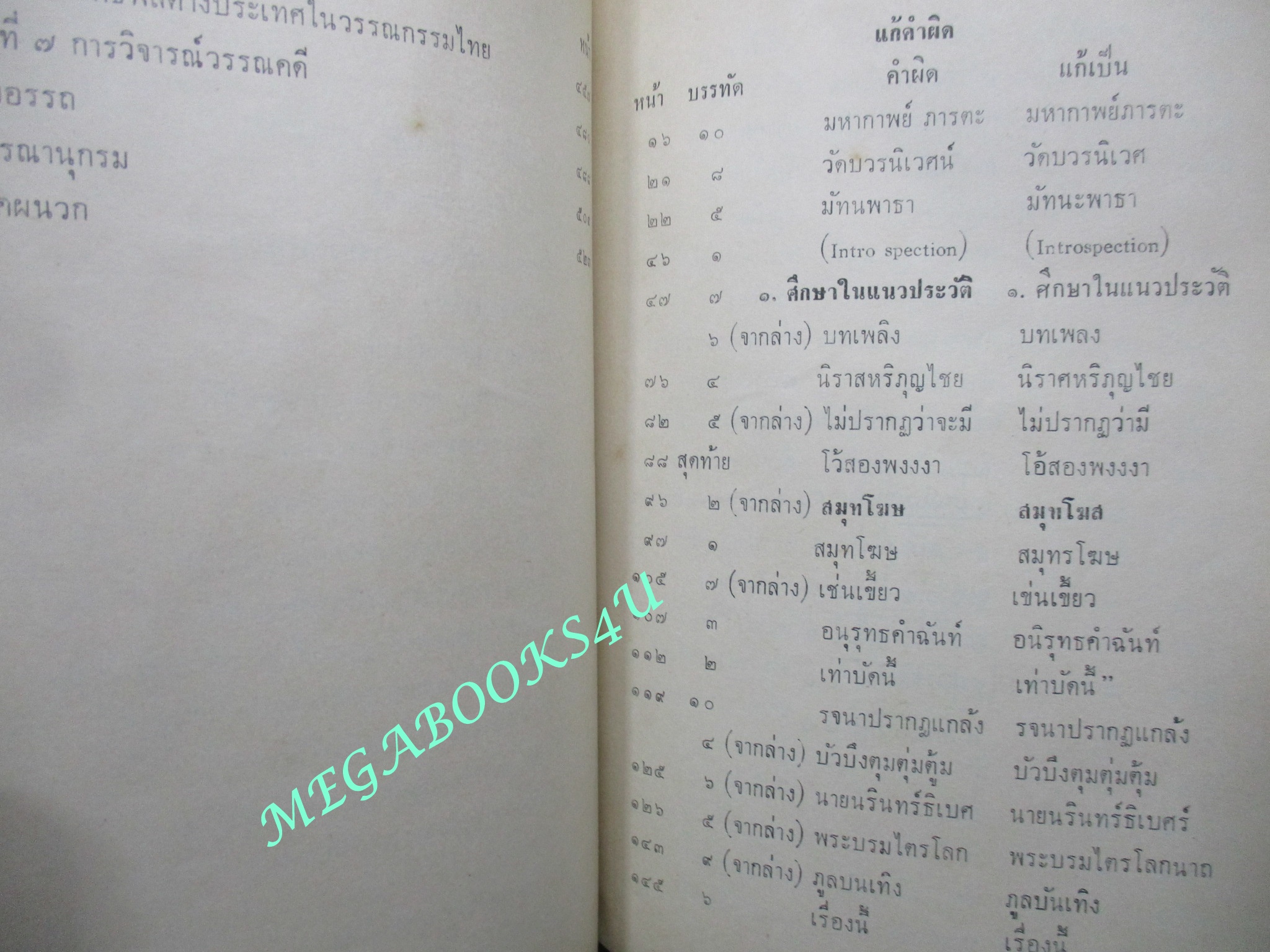 แบบเรียน ความรู้ทั่วไปทางวรรณกรรมไทย โดย สิทธา พินิจภูวดล มหาวิทยาลัยรามคำแหง ปี2515