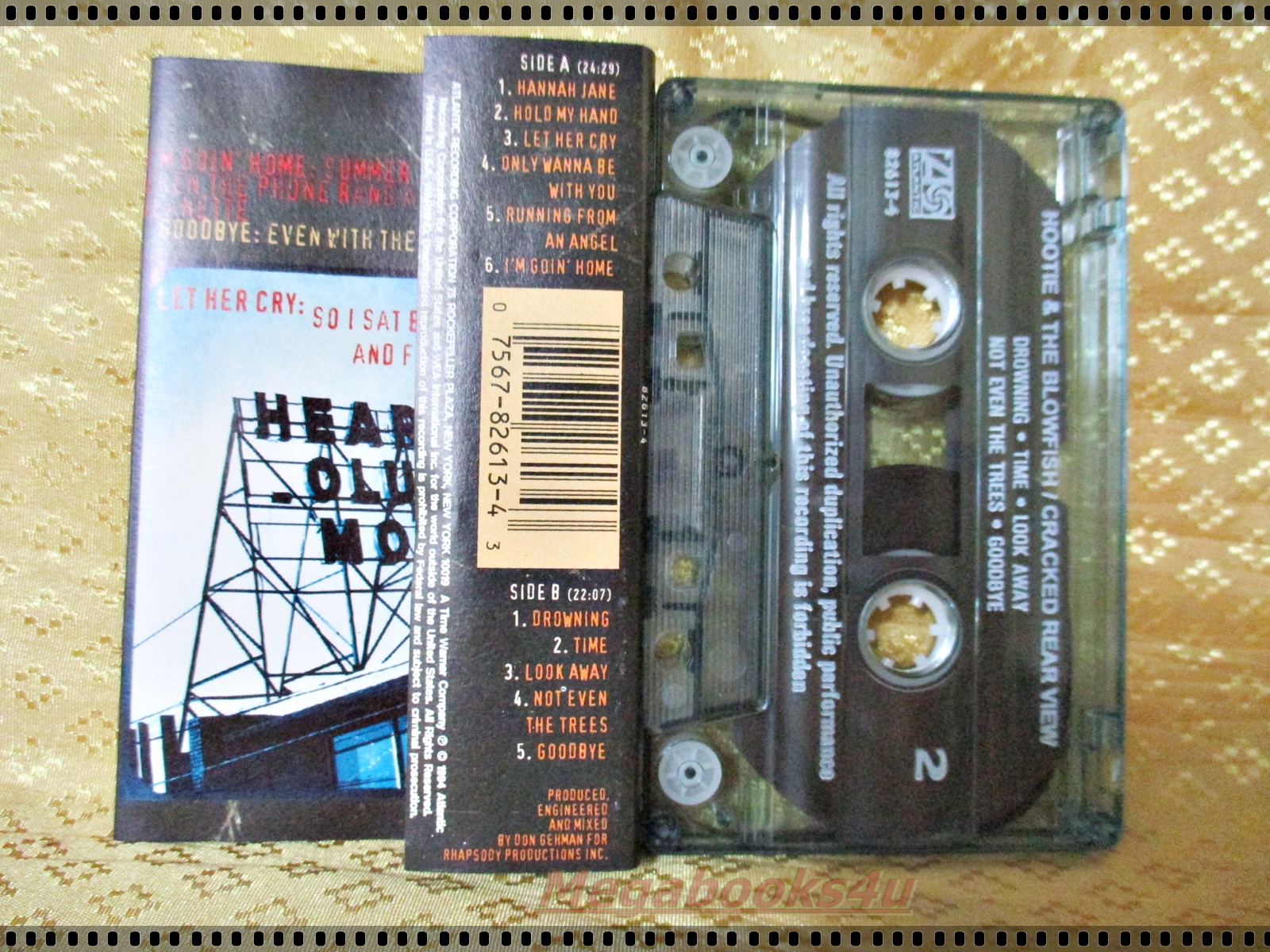 เทปเพลงสากล HOOTIE AND THE BLOWFISH อัลบั้ม CRACKED REAR VIEW