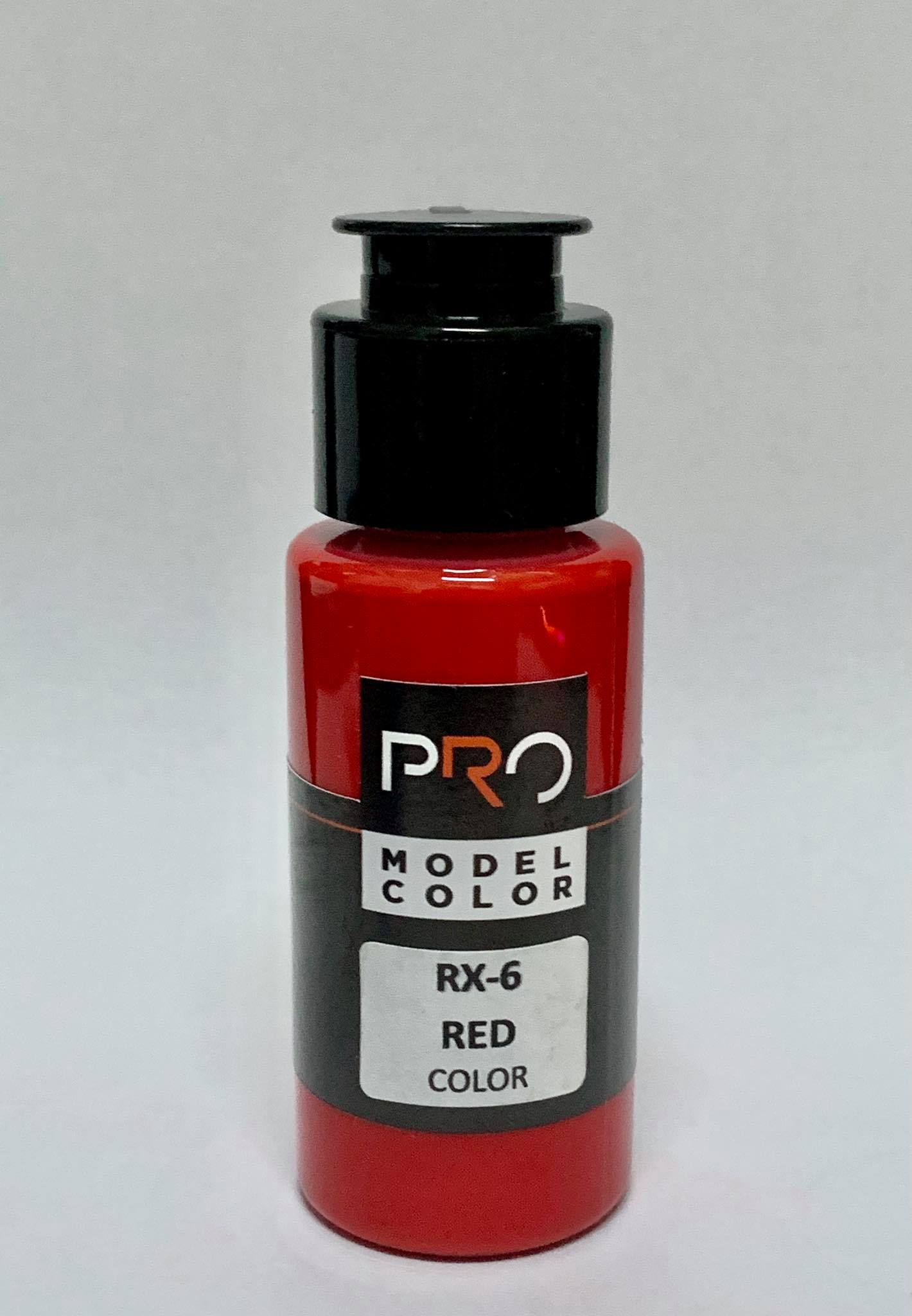 PRO COLOR # RX-6 RED ขนาด 30ml