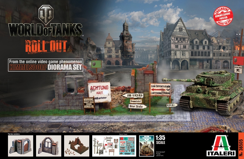 1/35 World of Tanks - HIMMELSDORF DIORAMA SET