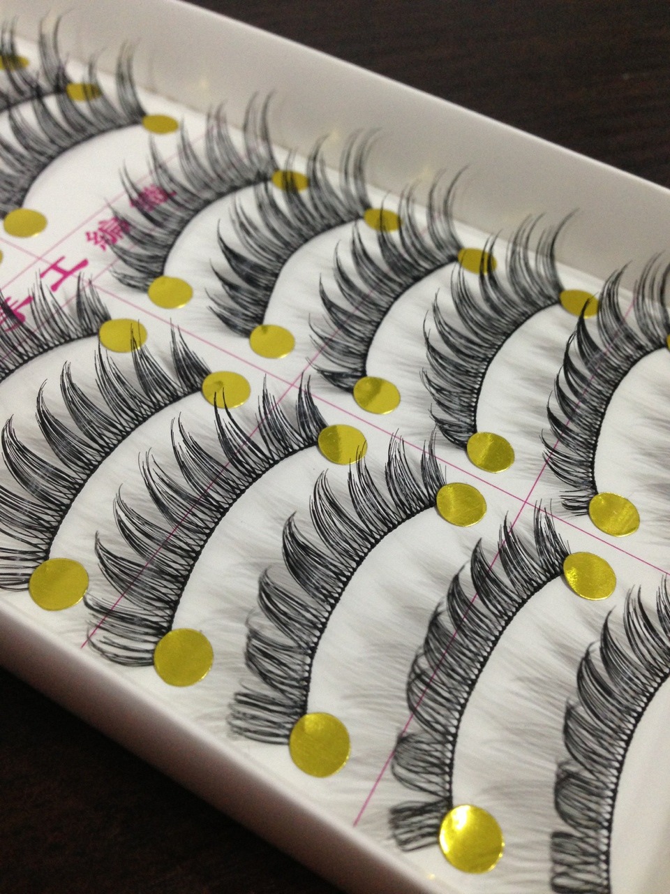 V-608 ขนตาเเกน(ไหม)(ขายปลีก)