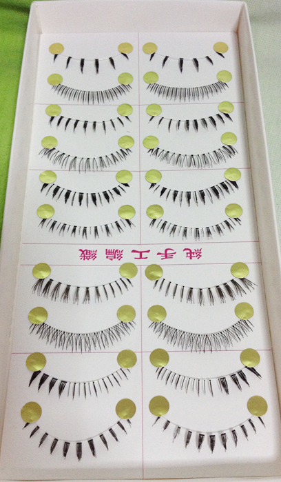 MIX-10# ขนตามิก (ขายปลีก) มี 10 คู่ 10 รุ่น (มีเปลี่ยนเเบบบางคู่บ้าง)