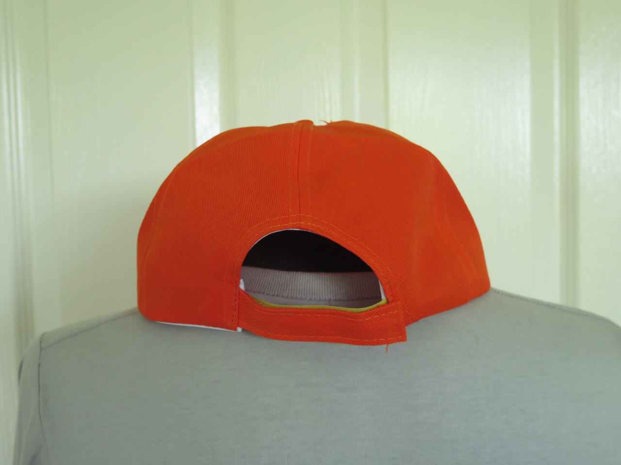 ส้ม หมวกแก๊บสีส้ม ฟรีไซส์ ราคาถูก หมวกกีฬาสี หมวกกันแดด
