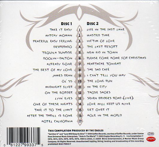 CD,The Eagles - The Complete Greatest Hits(2CDs)