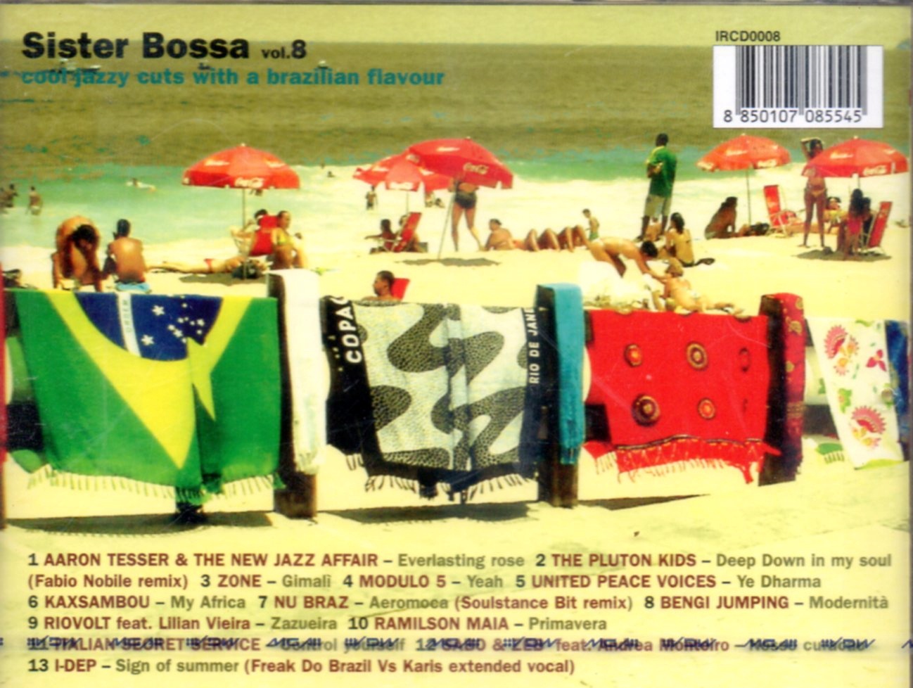 CD,Sister Bossa Vol. 8 - cool jazzy cuts with a brazilian flavour (Various Artists)(2008)(Thai)