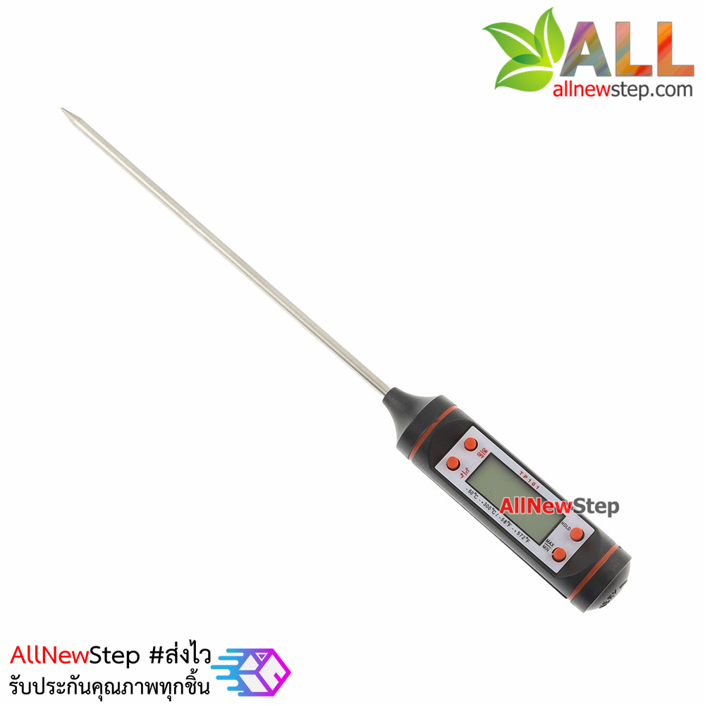 Thermometer เครื่องวัดอุณหภูมิอาหาร รุ่น TP101 food thermometer plug-in bread solid liquid thermometer -50-300 degrees