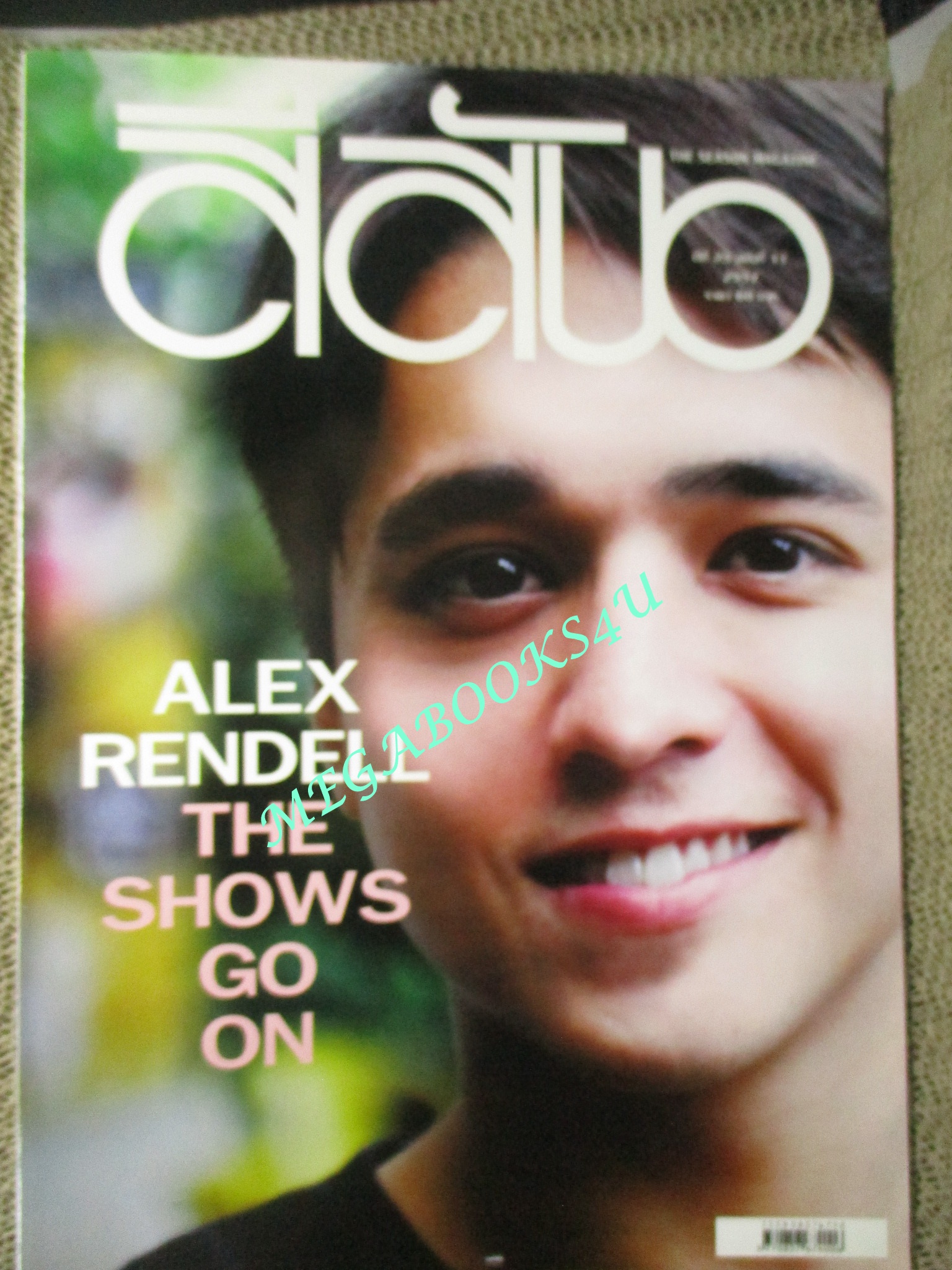 นิตยสารสีสัน ปีที่25 ฉบับที่ 11 ปี2557 ALEX RENDELL อเล็กซ์ เรนเดลล์