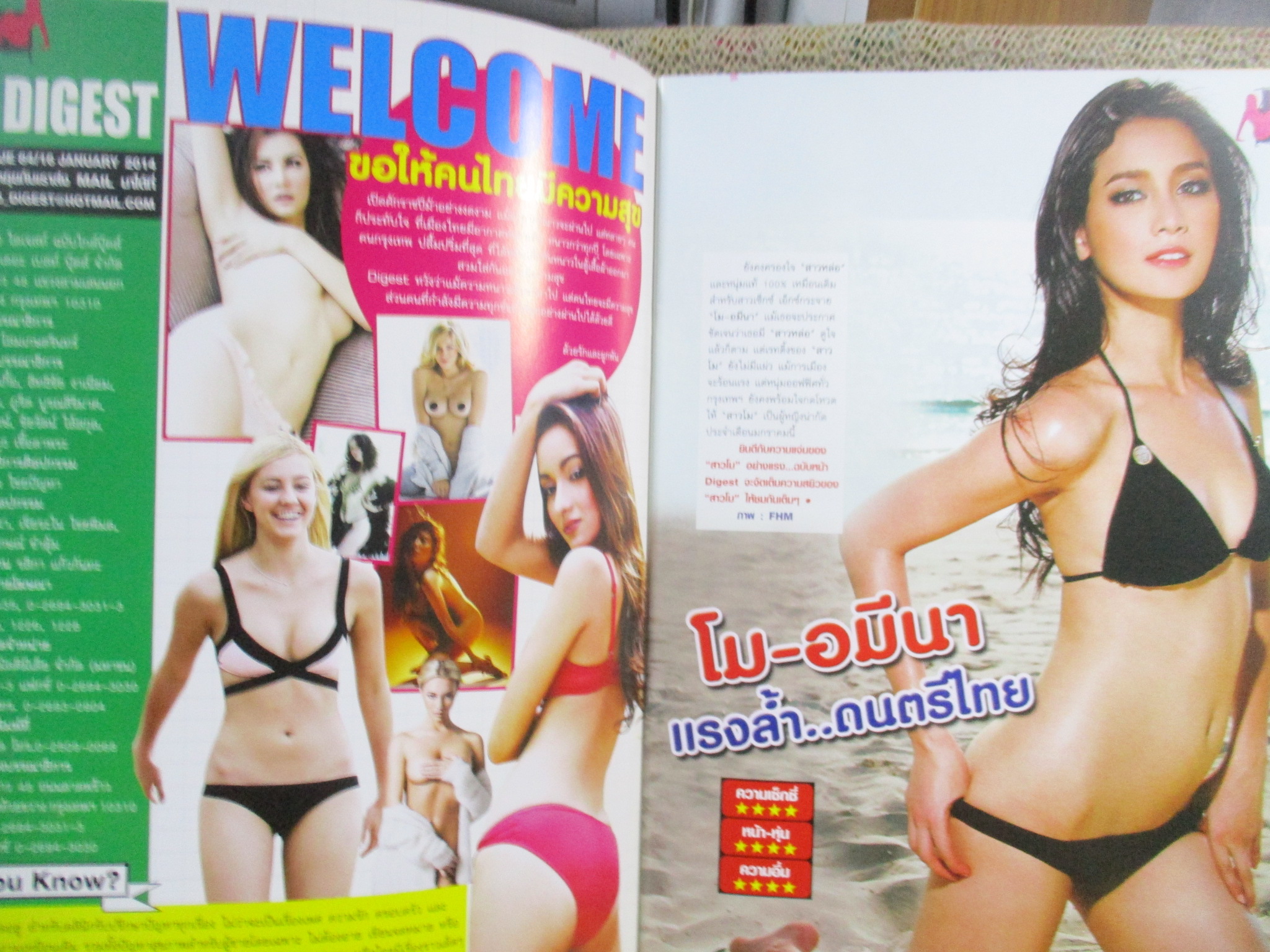 นิตยสาร VCD ไดเจสท์ เล่มที่084 ปี2557 ปก กระต่าย แม็กซิม