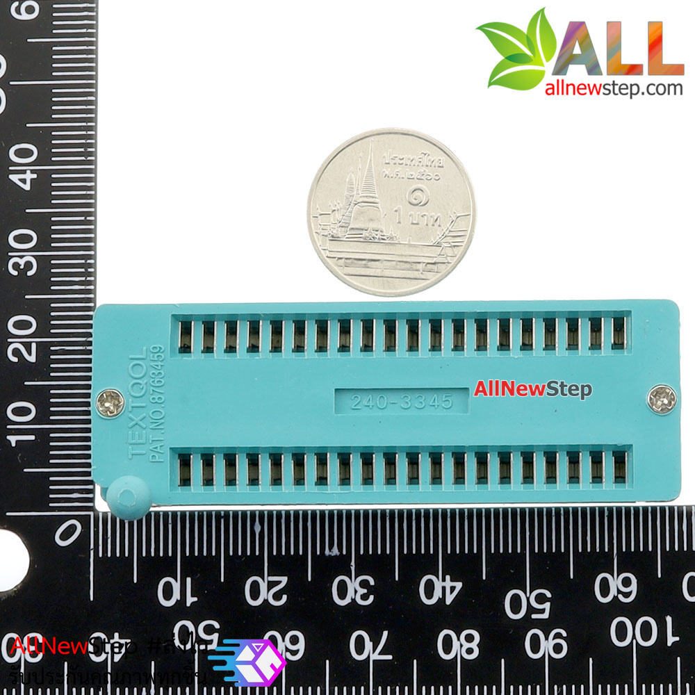 ZIF Socket 40 Pin Universal ZIF Dip IC Tester ซิฟซ็อคเกต อเนกประสงค์ สำหรับไอซีแบบดิพ 40