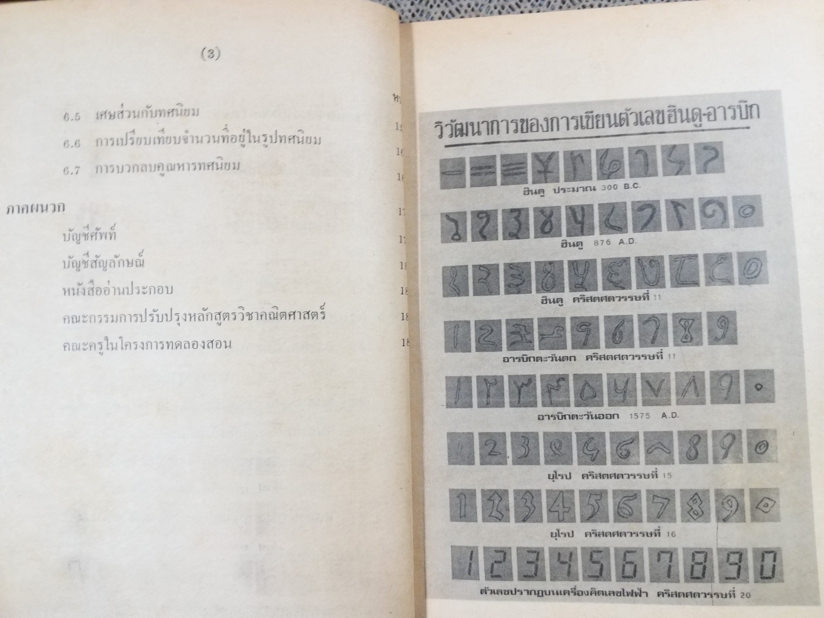 หนังสือเรียน วิชาคณิตศาสตร์ เล่มหนึ่ง ชั้นมัธยมศึกษาปีที่2 / สภาพดี