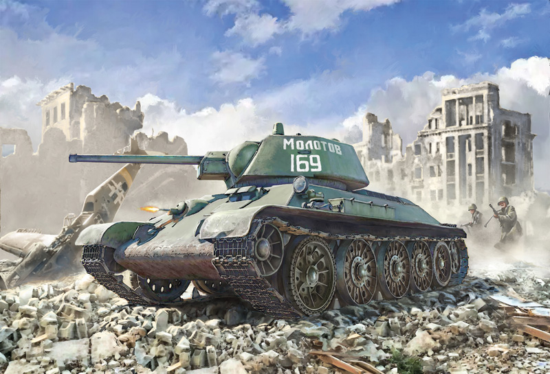 1/35 T-34/76 Model 1943 Early Version Premium Edition