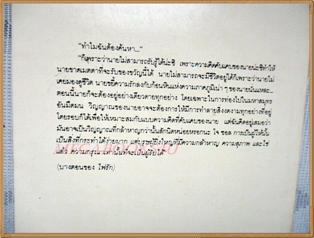 ไฟรัก BURNING BRIGHT โดยจอห์น สไตน์เบ็ค แปลโดย ณรงค์ จันทร์เพ็ญ สภาพดี