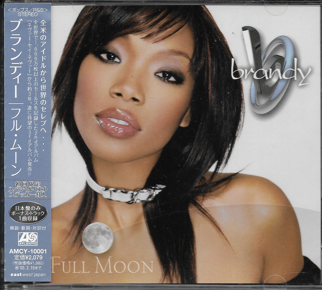 Used CD,Brandy - Full Moon (A+)(2002)(Japan)