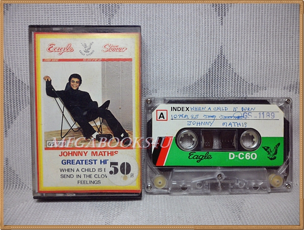 เทปคาสเซ็ทเก่าเพลงสากล JOHNNY MATHIS GREATEST HITS