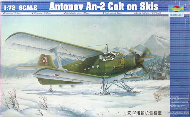 1/72 Antonov An-2 Colt On Skis