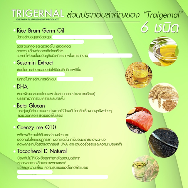 Trigernal น้ำมันจมูกข้าว 5 in 1 อั้ม อธิชาติ