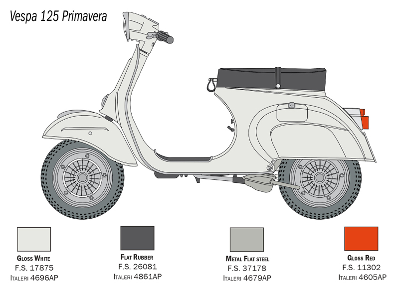 1/9 VESPA 125 PRIMAVERA