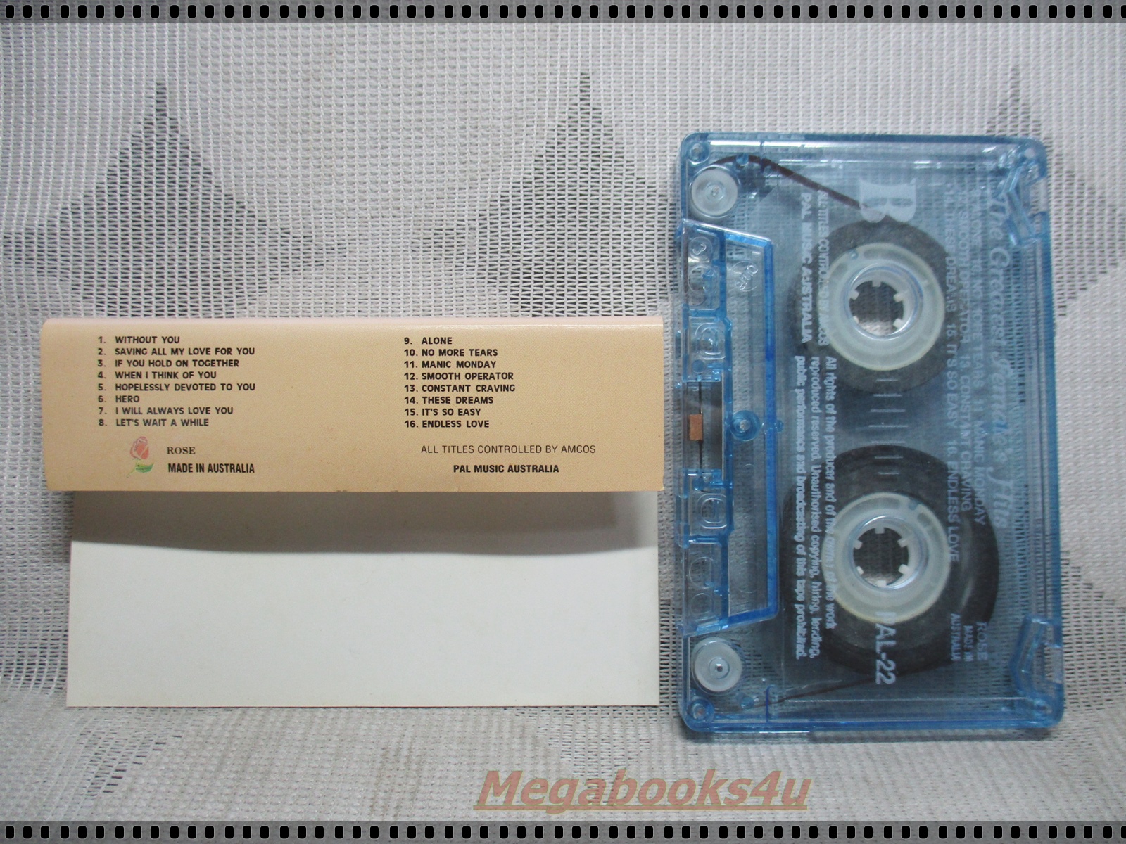 เทปเพลงสากล THE GREATEST FEMALE'S HITS