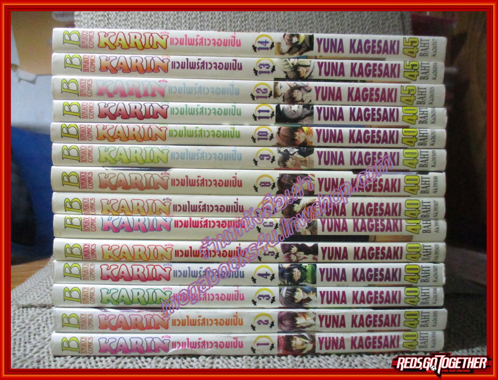 การ์ตูนบ้าน KARIN แวมไพร์สาวจอมเปิ่น ครบชุด14เล่มจบ สนพ. บงกชช