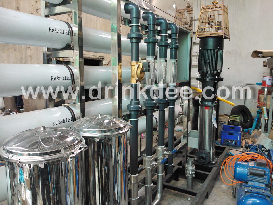 เครื่องกรอง RO.160,000 ลิตร/วัน