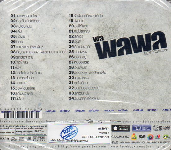 DVD Karaoke,พลพล ชุด Best Collection (Palaphol)(2557)