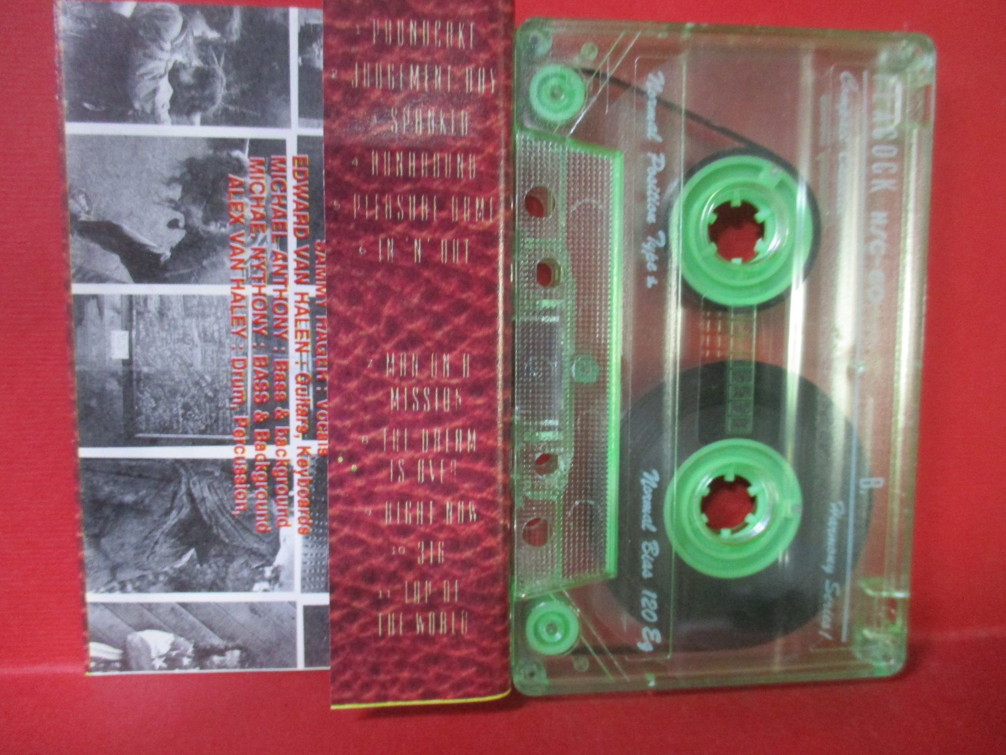 เทปเพลงสากล Van Halen - For unlawful carnal knowledge