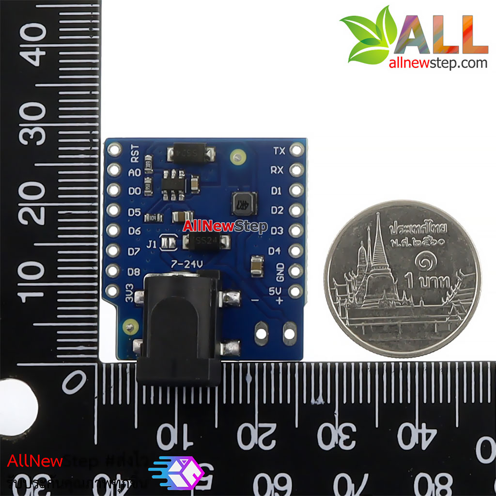 DC Power Shield V1.1.0 for WEMOS D1 mini
