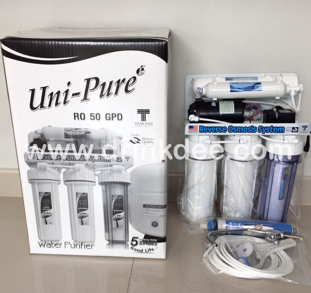 เครื่องกรองน้ำ RO 50 GPD UNIPURE