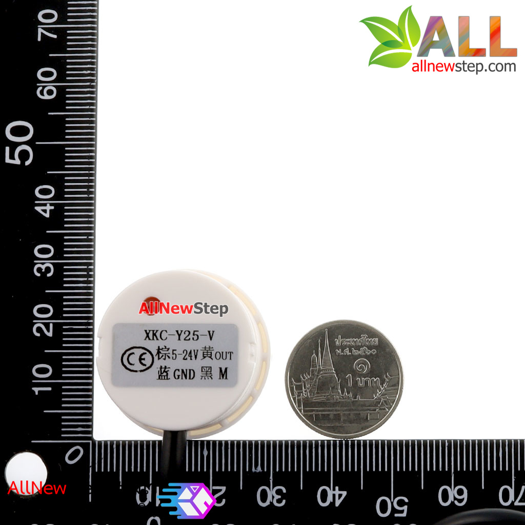 Non contact liquid water XKCY25 เซนเซอร์วัดระดับน้ำ ของเหลว แบบไร้สัมผัส Non-contack liquid level Water level Sensor XKC-Y25-V