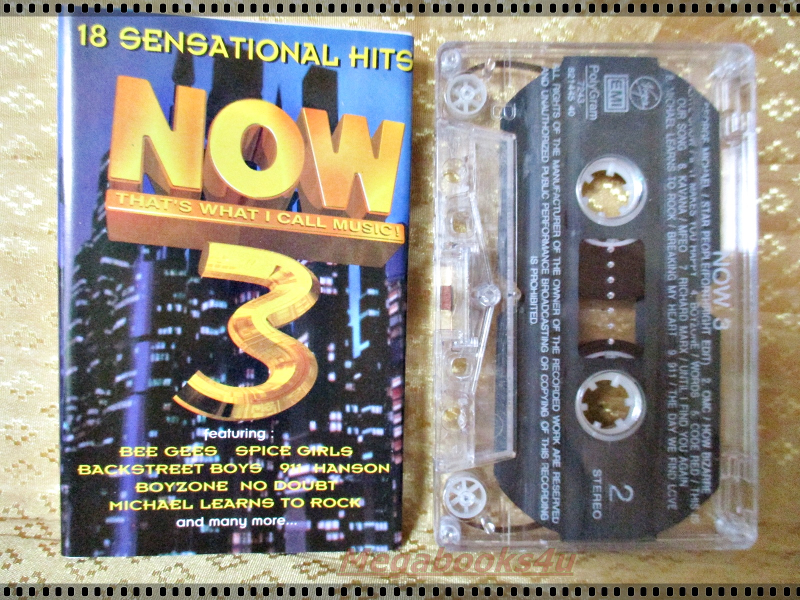 เทปเพลงสากล อัลบั้ม NOW 3