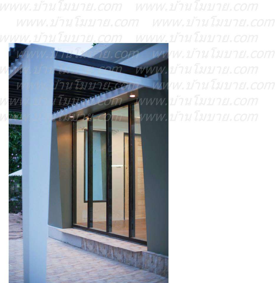 บ้านน็อคดาวน์ สไตล์ โมเดิร์น ขนาด 3.5x5.5 ม. (1 ห้องนอน 1 ห้องน้ำ 1ห้องโถง)