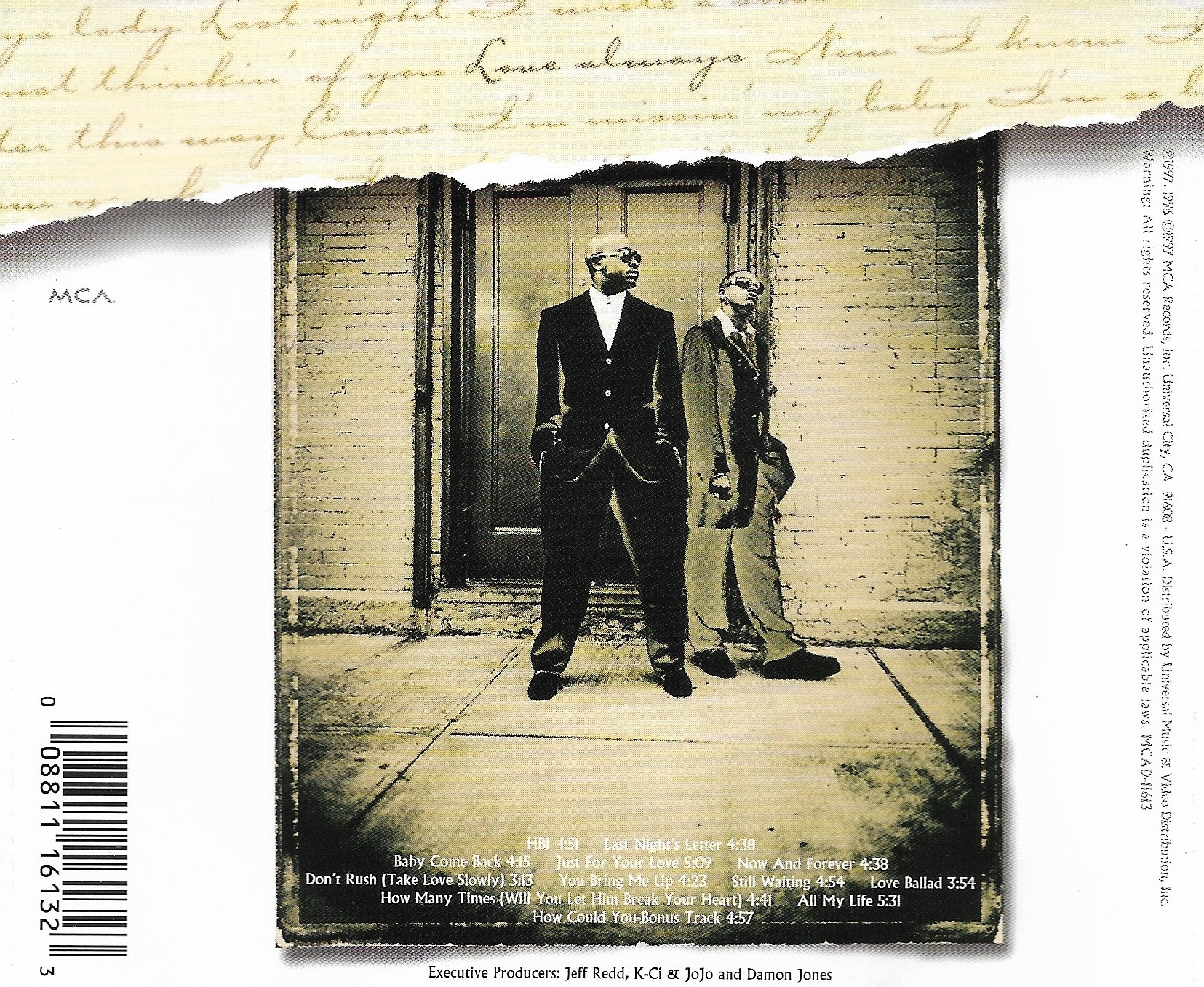 Used CD,K-Ci & JoJo - Love Always (B)(1997)