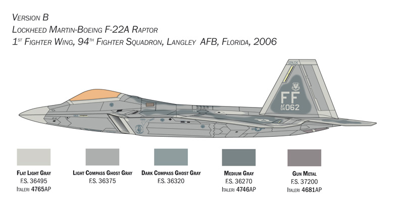 1/48 F-22 A Raptor