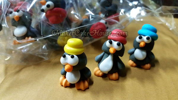 ตุ๊กตาไอซิ่งรูปนกเพนกวิน ( 20 ชิ้น )