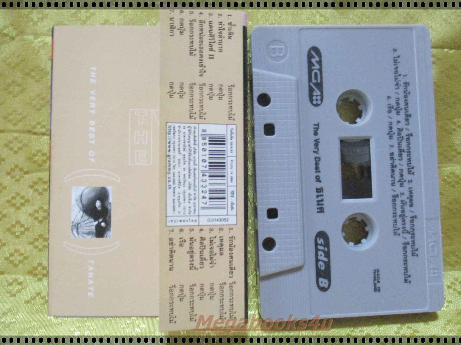 เทปเพลงไทยสากล ธเนศ วรากุลนุเคราะห์ อัลบั้ม VERY BEST ธเนศ