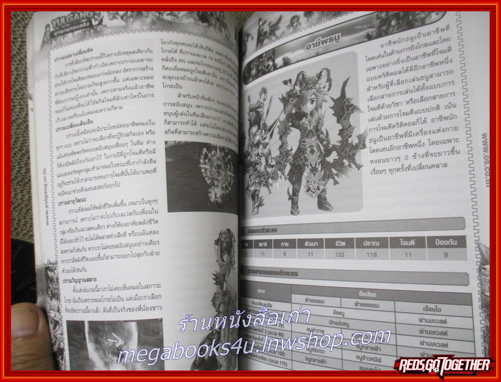 หนังสือคู่มือเกมส์ YULGANG ยุทธภพครบสลึง PERFECT GUIDE BOOK