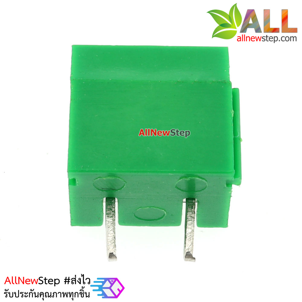 Terminal Block 2 ขา KF301 2P position 5.08 MM screw PCB terminal block สีเขียว