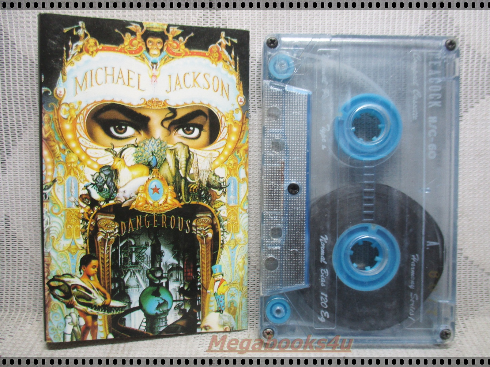 ขายเทปเพลงเก่า MICHAEL JACKSON อัลบั้ม DANGEROUS