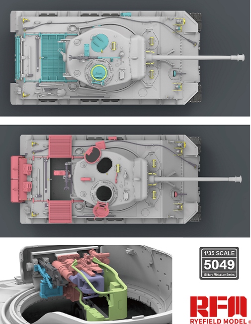 1/35 M4A3 76W HVSS Sherman Korean War