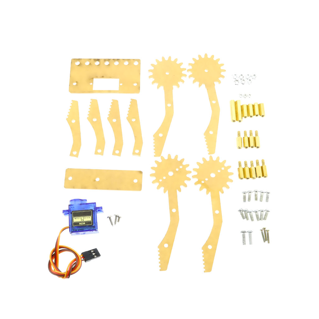 Acrylic Robot Arm Clamp Claw Mount Kit แขนจับสำหรับหุ่นยนต์พร้อมใช้งาน