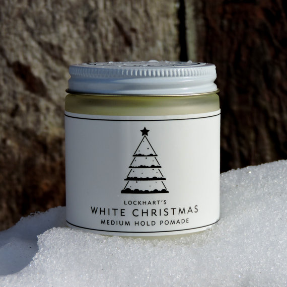 Lockhart's Limited Edition White Christmas Medium Hold Pomade (Oil Based) ขนาด 4 oz.