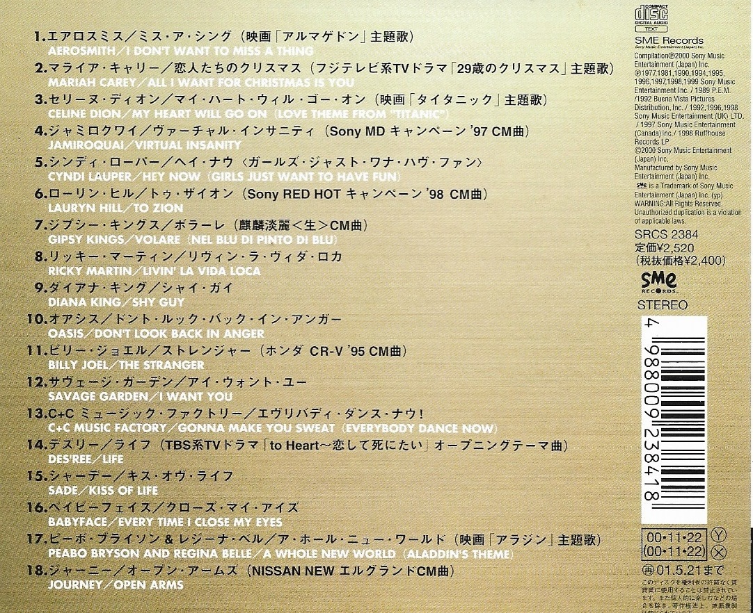 Used CD,Max Best (C)(Various Artists)(2000)(Japan)