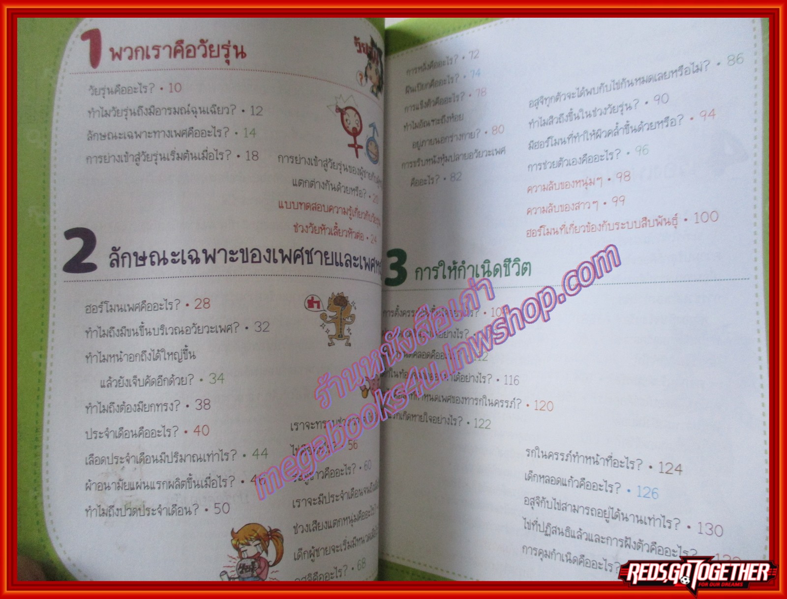 วิทยาศาสตร์ฉลาดรู้ เรื่อง วัยรุ่นและเพศศึกษา (ฉบับการ์ตูน) โดย ปาร์คคยองอิน สนพ.อมรินทร์ (มือสอง) (สภาพ85-95%)