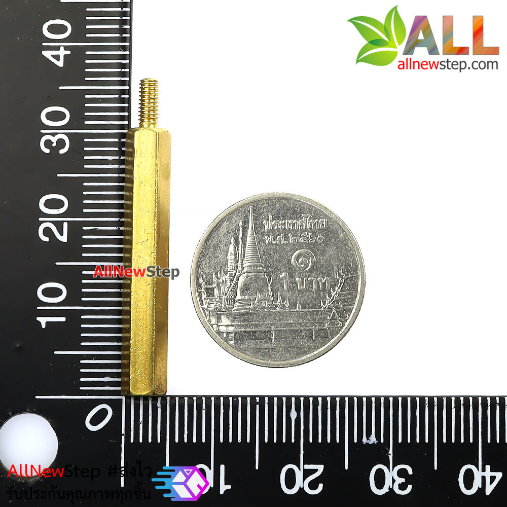 น็อต m2.5 ขนาด 30+6mm