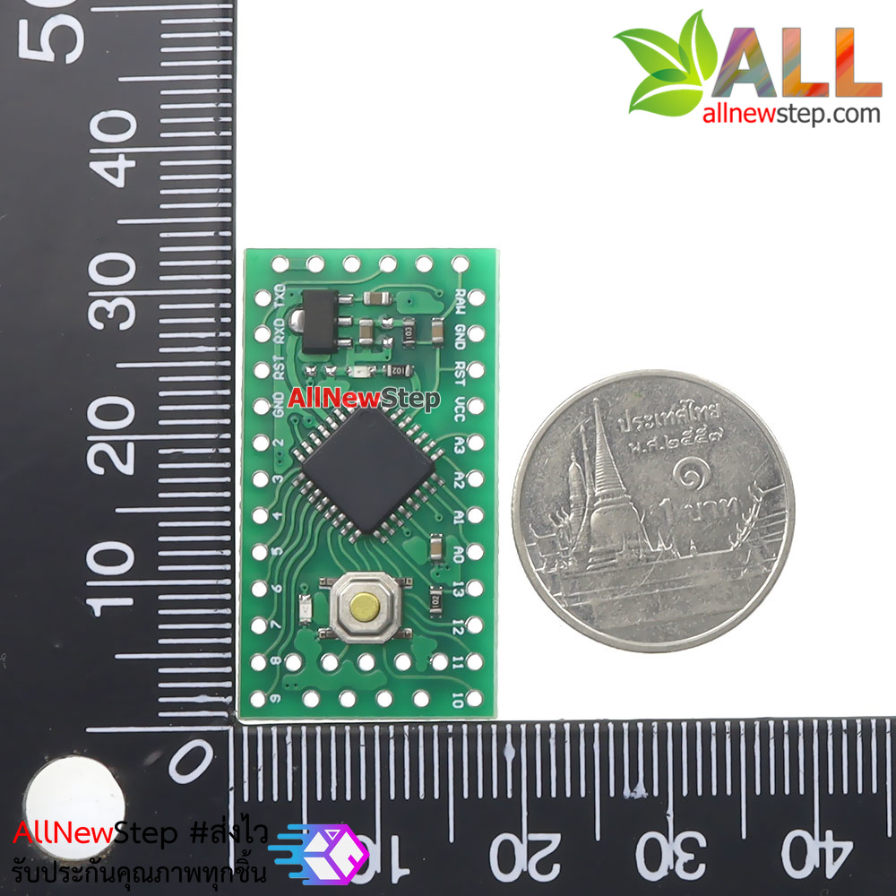 บอร์ด Pro mini ชิฟ LGT8F328P Arduino Compatible LQFP32 MiniEVB