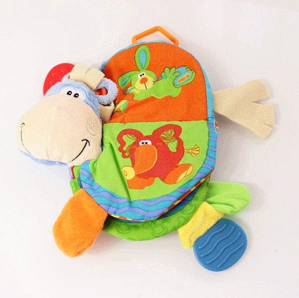 ตุ๊กตาหนังสือผ้า พร้อมยางกัด