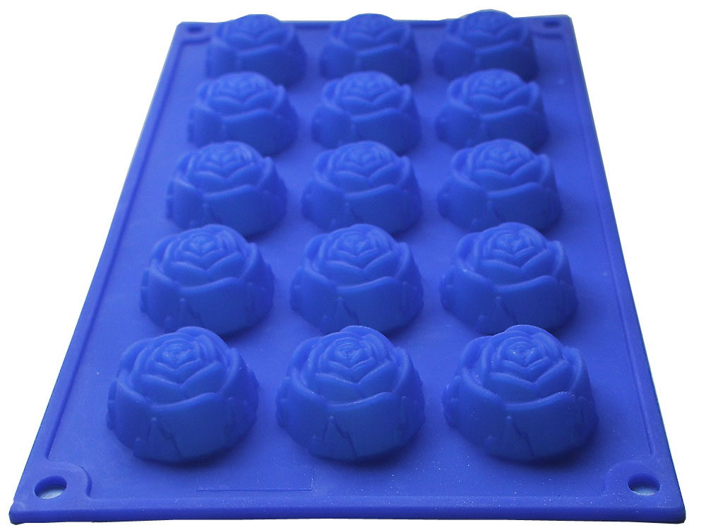 พิมพ์ซิลิโคนดอกกุหลาบ