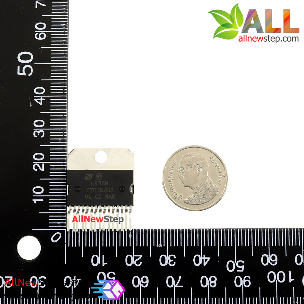 L298N ไอซีชับมอเตอร์ L298N Full-Bridge Dual Motor Driver L298 IC