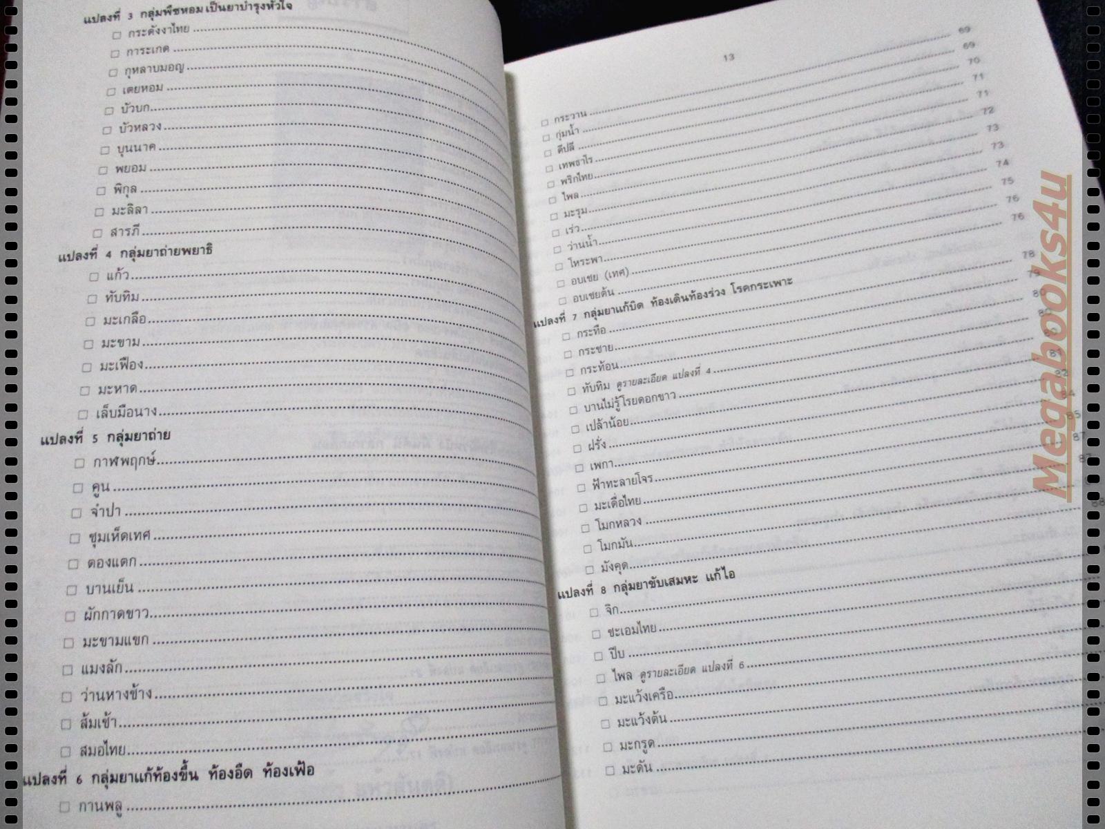 สรรพคุณสมุนไพร200ชนิด โดยเภสัชกรหญิง สุนทรี สิงหบุตรา