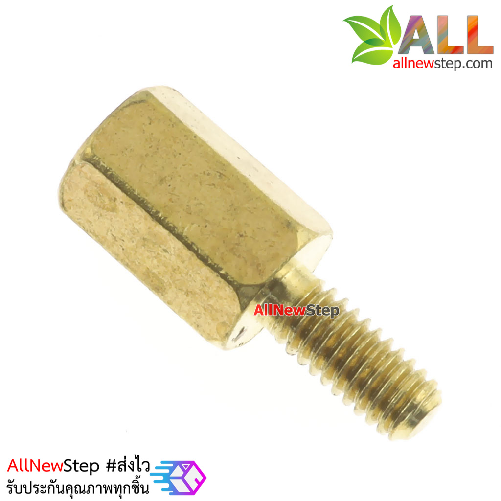 Nut screw m2.5 น็อตสกรู M2.5 ขนาด 6+5mm